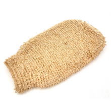 Laden Sie das Bild in den Galerie-Viewer, MASSAGEHANDSCHUH aus HANF, LEINEN und KUPFER