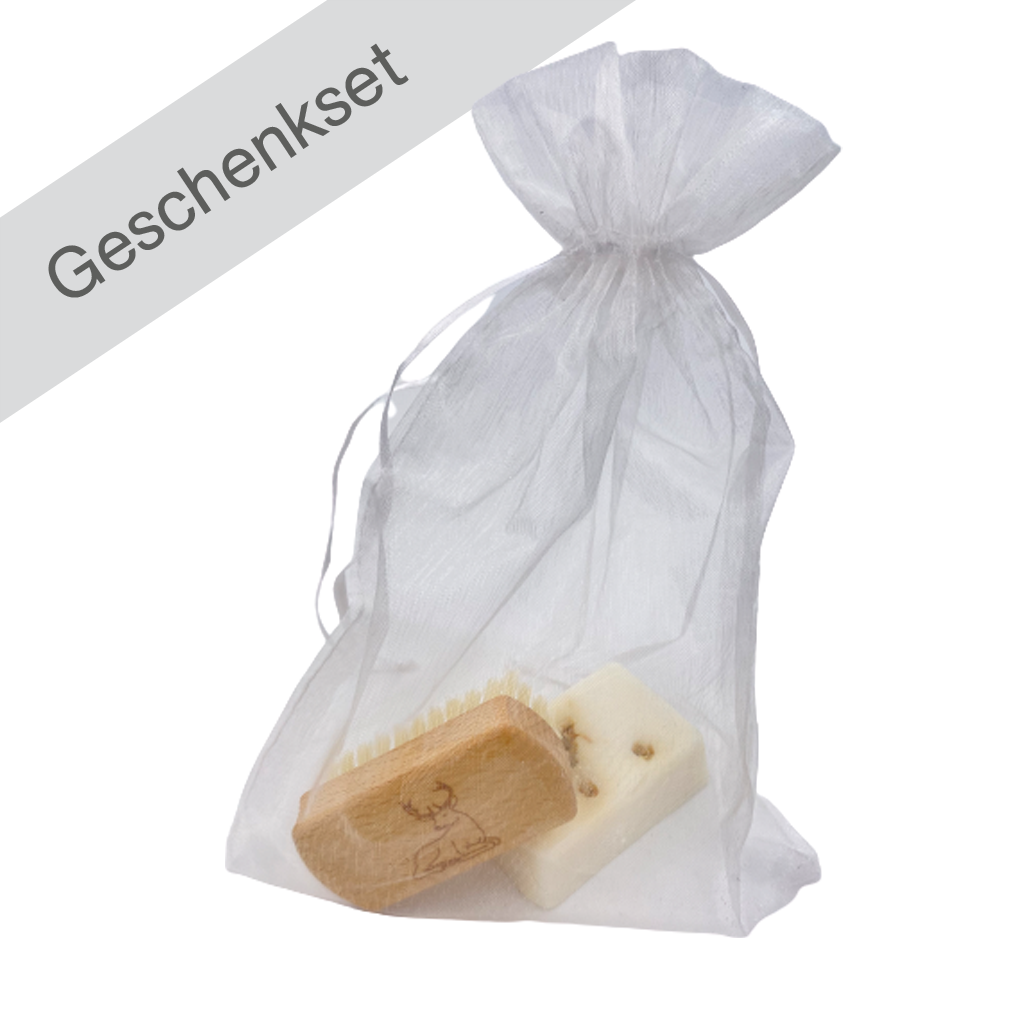 Kinder Geschenk-Set - Kinderseife + Kindernagelbürste